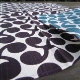 Junge Sprossen lila/blau