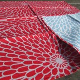 Chrysanthemen rot/blau