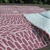 Chrysantehmen lila/hellblau